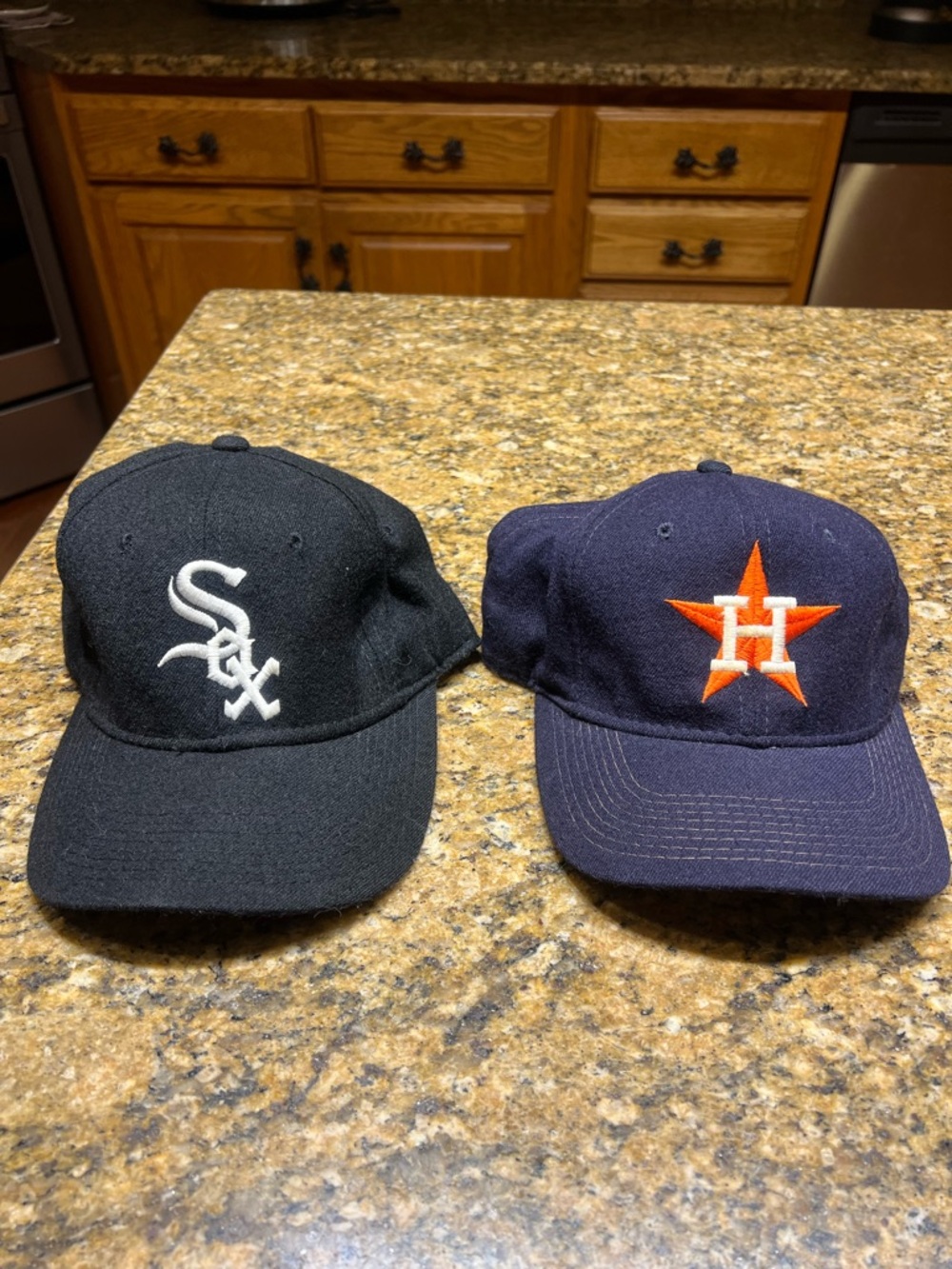 Vintage Sport Specialties Baseball Caps - White Sox & Astros